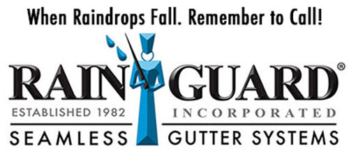 large rain guard gutters logo