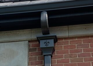 Conductor heads are a vital piece of a gutter system as they help direct water traffic from your gutter to your downspout.