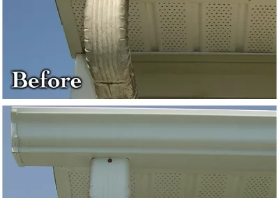 Professional gutter tiger stripe removal restores curb appeal by removing dark streaks without harming gutter surfaces.